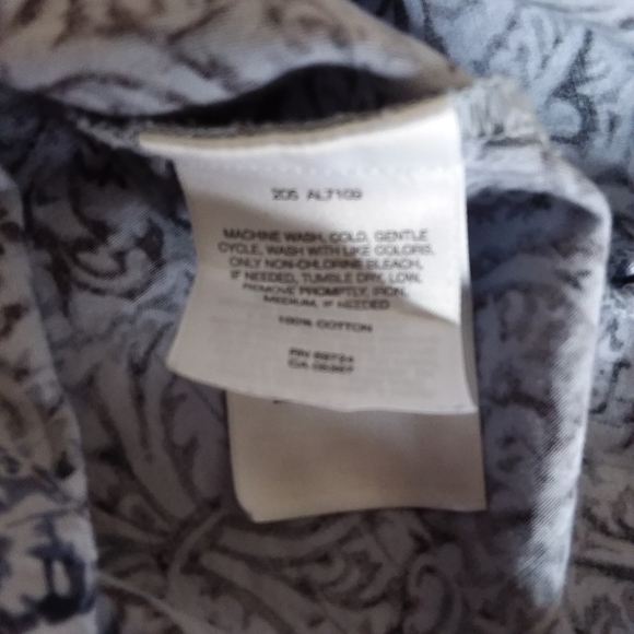 ☆☆SOLD☆☆ Columbia Paisley Print Button Front Shirt - Picture 8 of 8